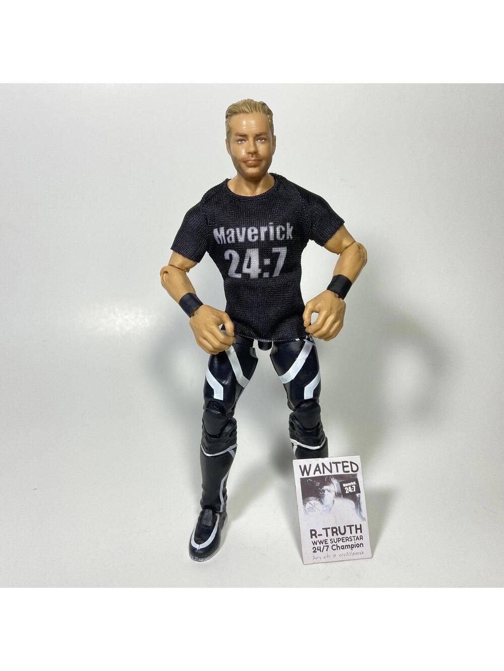 6” Mattel WWE Elite Series 78 Drake Maverick Figure - INCOMPLETE